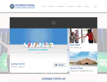Tablet Screenshot of iccenter.org